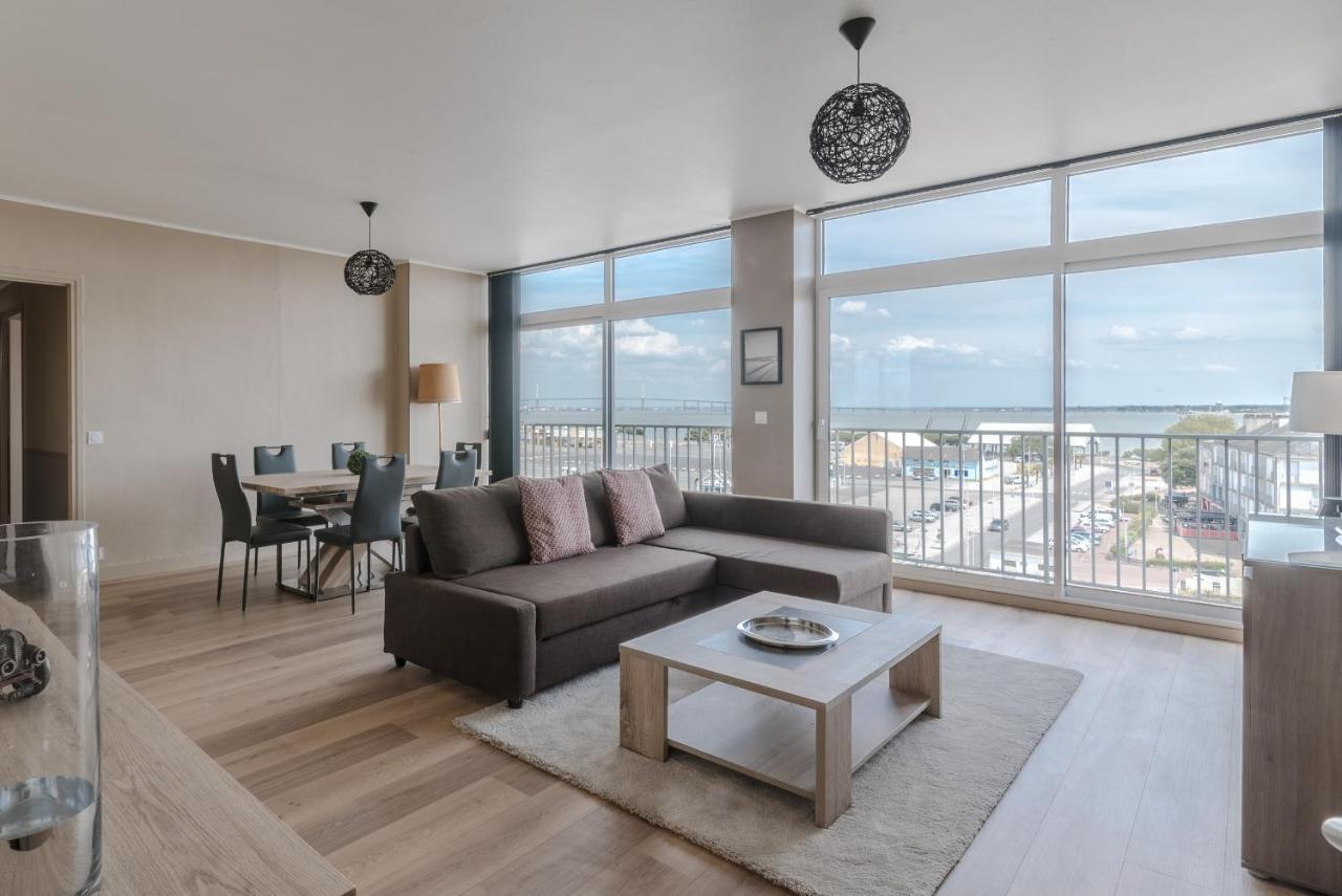 Appartement De 90M Vue Sur Le Port Saint-Nazaire  Exterior foto